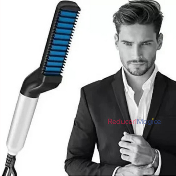 Mini placa 2in1 pentru indreptat parul si barba